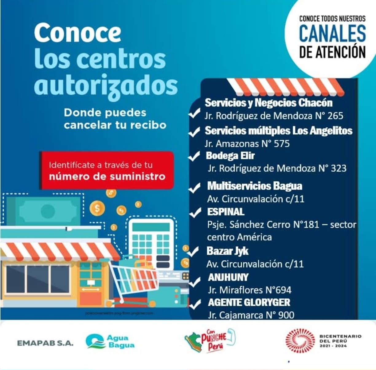 Agentes autorizados